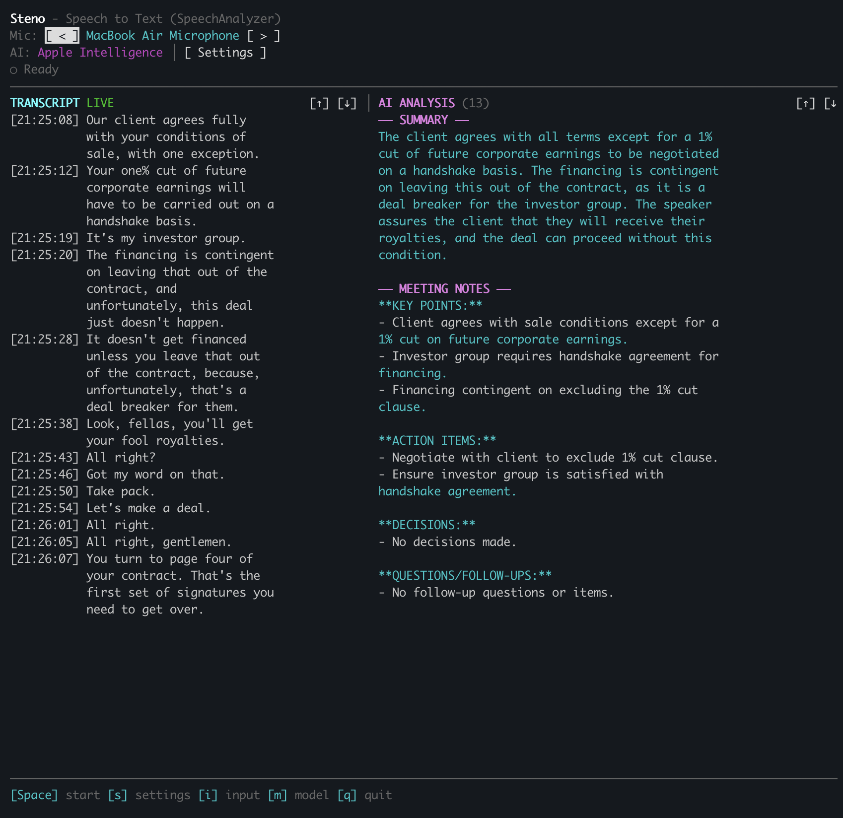 Building a Speech-to-Text TUI with Claude Code